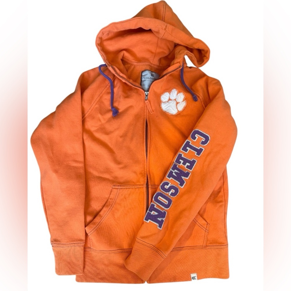 Men’s S Clemson Colosseum Zip Up